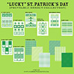 Lucky St. Patrick's Day Printables - St Patty's Green Collection - Instant Download
